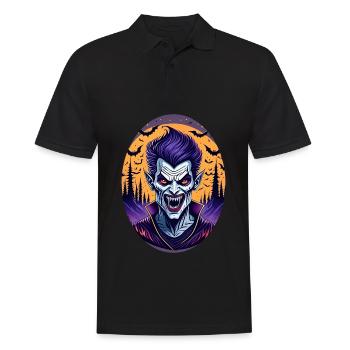Gruseliges Fête d’Halloween Kostüm Vampir - Polo Homme - noir - Devant - Kai (181cm)