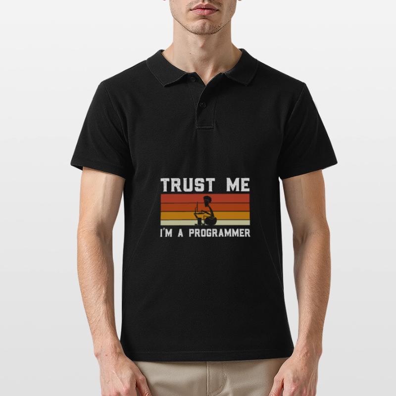 Debugging Programmer Computer Science Computer Nerd Men's Polo Shirt