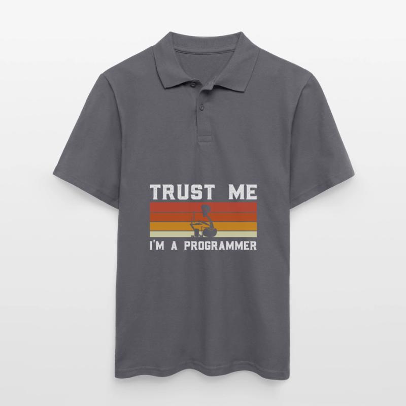 Debugging Programmierer Informatik Computer Nerd Männer Poloshirt