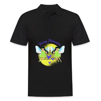 Fee zaubern Zauberstab Zahnarzt - Männer Poloshirt - Schwarz - Vorne - Kai (181cm)