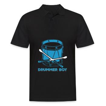 Cadeau Batteur Batteur Batteur - Polo Homme - noir - Devant - Kai (181cm)