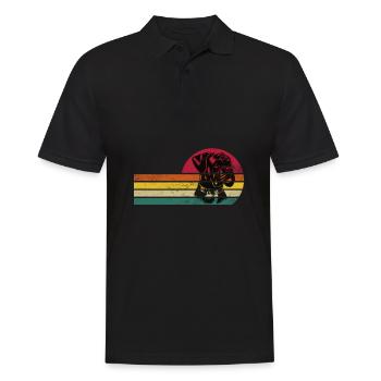 German Boxer Dog Saying Shirt - Men's Polo Shirt - black - Front - Kai (181cm)