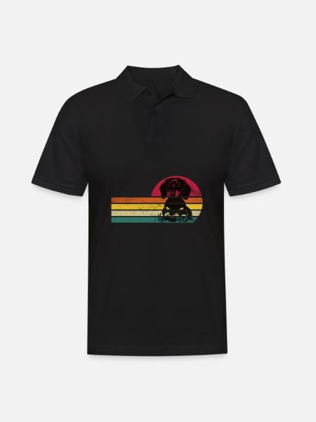 Teckeln Dackeln - Polo Homme - noir