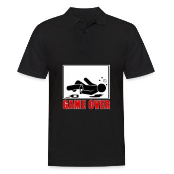 Fin du jeu - Polo Homme - noir - Devant - Kai (181cm)