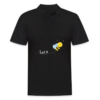 Que ce soit un cadeau d'abeille - Polo Homme - noir - Devant - Kai (181cm)