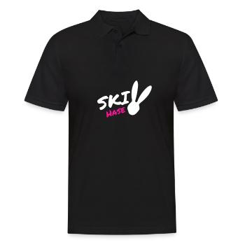 Vacances d'hiver ski cadeau montagne sport noel - Polo Homme - noir - Devant - Kai (181cm)