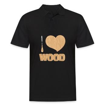 Carpenters Craftsman Woodworking Carpentry - Männer Poloshirt - Schwarz - Vorne - Kai (181cm)