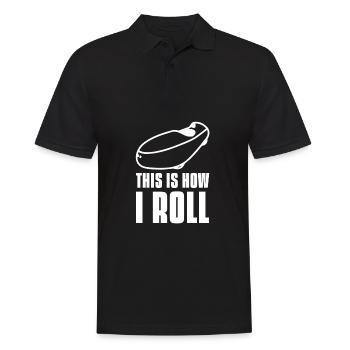 Velomobile And Recumbent Bike Biker - Männer Poloshirt - Schwarz - Vorne - Kai (181cm)