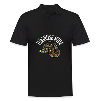 Hognose Snake Reptile Pet & Herpetologist - Men's Polo Shirt - black - Front - Kai (181cm)
