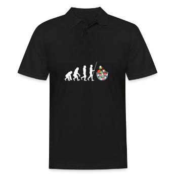 Feta Grec Feta Cheese Lover Et Greek Foodlover - Polo Homme - noir - Devant - Kai (181cm)