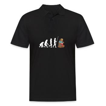 Popcorn Machine Movie Lover Cinéma Cinéma - Polo Homme - noir - Devant - Kai (181cm)