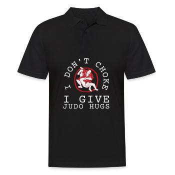 Judo Judoka Jiu Jitsu And Taekwondo Martial Arts - Men's Polo Shirt - black - Front - Kai (181cm)