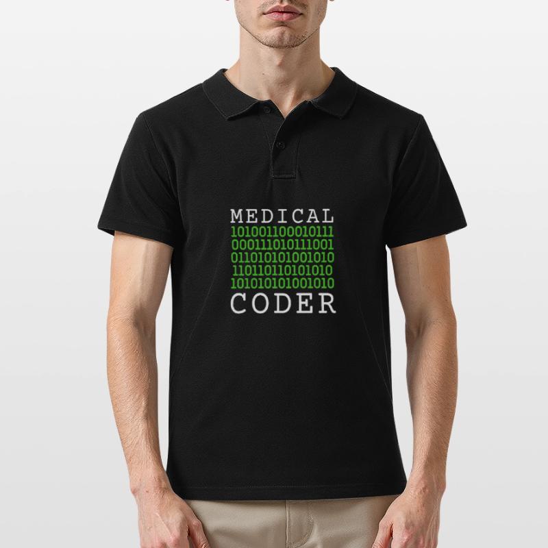 Codage du codeur médical VA Nurse et codage clinique Polo Homme