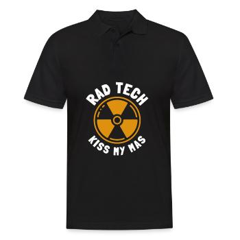 Radiologie Technologue En radiologie Technologue en radiologie Rad - Polo Homme - noir - Devant - Kai (181cm)