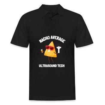Sonographer Ultrasound Echography Sonography - Männer Poloshirt - Schwarz - Vorne - Kai (181cm)