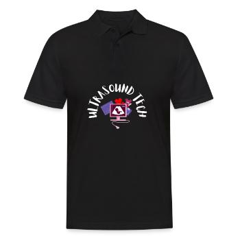 Sonographer Ultrasound Echography Sonography - Männer Poloshirt - Schwarz - Vorne - Kai (181cm)