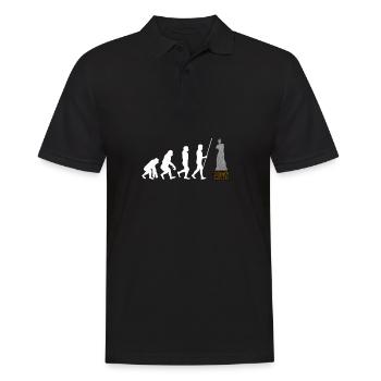 Research Historian Museum Curator And Archivist - Men's Polo Shirt - black - Front - Kai (181cm)