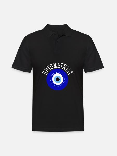 Ophthalmologist Optometrist Optometry And Optician - Men's Polo Shirt - black