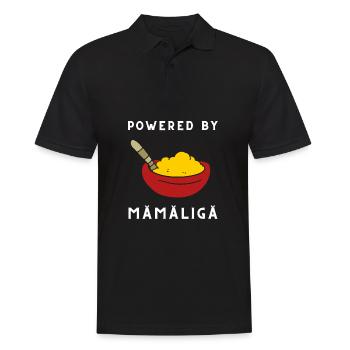 Mamaliga Romanian Moldovan Porridge Polenta - Men's Polo Shirt - black - Front - Kai (181cm)