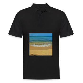 Plage - Polo Homme - noir - Devant - Kai (181cm)