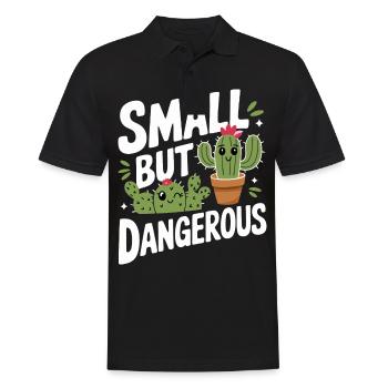 Cactus Cacti Desert Plant - Men's Polo Shirt - black - Front - Kai (181cm)