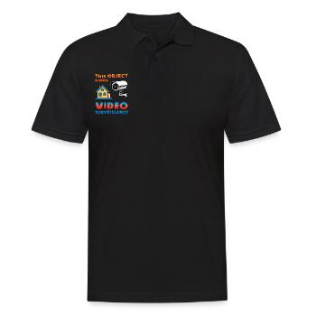 Object monitoring - Men's Polo Shirt - black - Front - Kai (181cm)