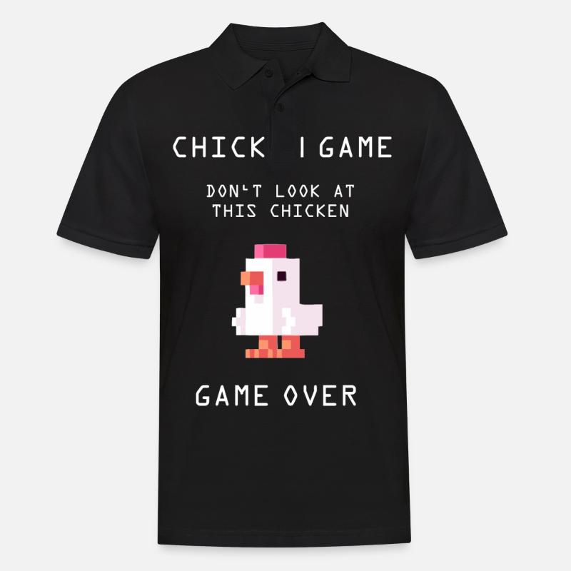 Chicken Game - Polo Homme - noir
