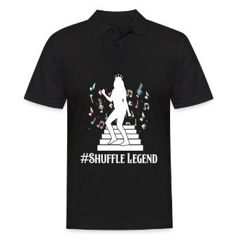 Shuffle Dance Legend Dance Queen Queen Gift - Polo Homme - noir - Devant - Kai (181cm)