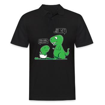Athéisme Science athée Science des dinosaures - Polo Homme - noir - Devant - Kai (181cm)