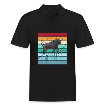 Crypto Trading Hodl Market Trader Bitcoin Trader - Polo Homme - noir - Devant - Kai (181cm)