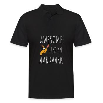 Aardvark Fourmi africaine Ours Edentate - Polo Homme - noir - Devant - Kai (181cm)