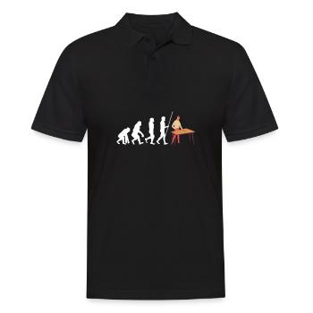 Vibraphone Mom Marimba Ninja And Mallet - Männer Poloshirt - Schwarz - Vorne - Kai (181cm)