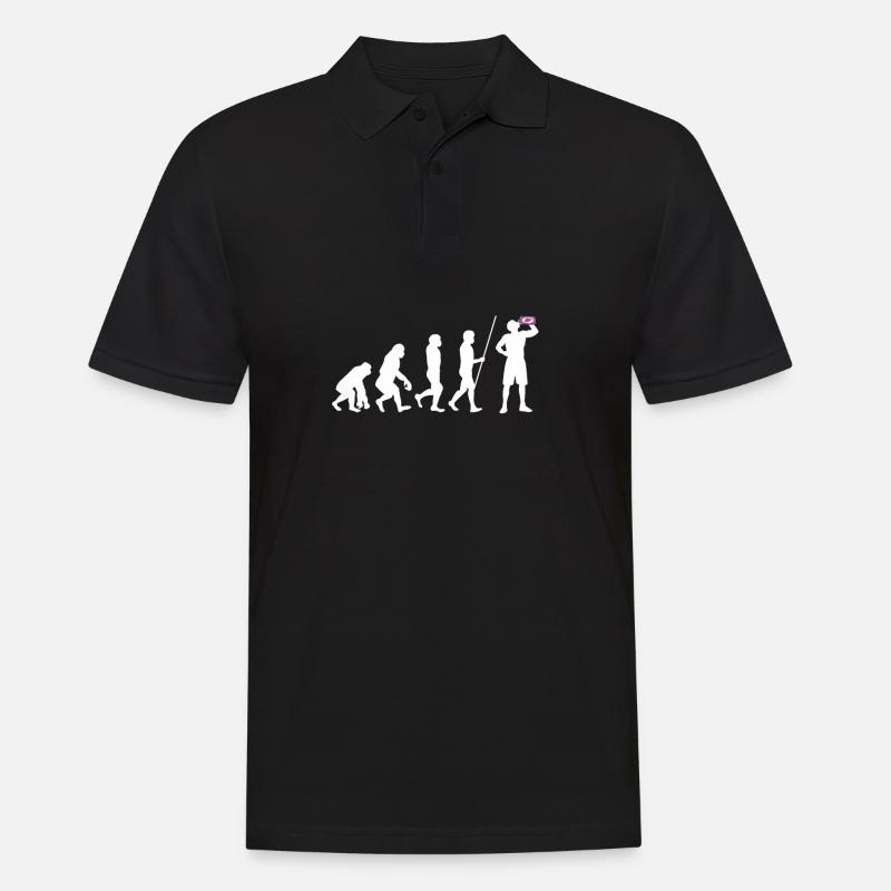 Organic Grape Juice Bottles - Männer Poloshirt - Schwarz