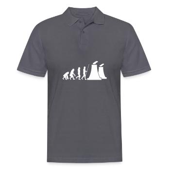 Uranium Fission Nuclear Engineering Theme - Männer Poloshirt - Anthrazit - Vorne - Nico (186cm)