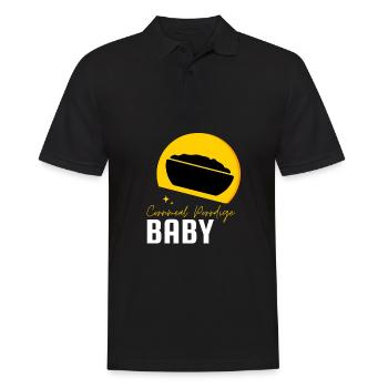 Cereal Grits Kasha Upma Rice And Morning Cornmeal - Men's Polo Shirt - black - Front - Kai (181cm)