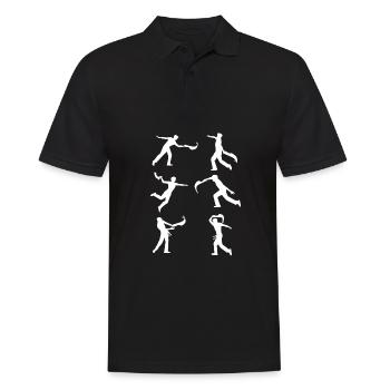 Euskal Presoak Euskal Herria Basque Country - Männer Poloshirt - Schwarz - Vorne - Kai (181cm)