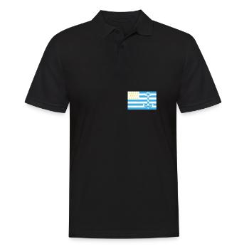 Breton Breizh Pur Beurre Heartbeat - Humour - Polo Homme - noir - Devant - Kai (181cm)