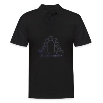 Normal Distribution Statistician Data Scientist - Männer Poloshirt - Schwarz - Vorne - Kai (181cm)