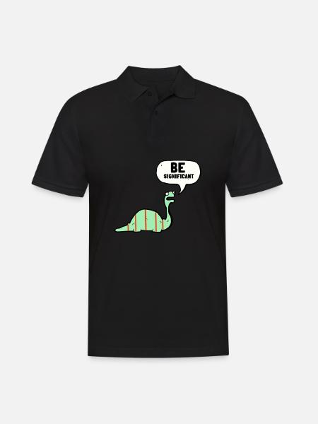 Normal Distribution Statistician Data Scientist - Männer Poloshirt - Schwarz