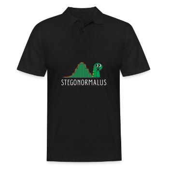 Normal Distribution Statistician Data Scientist - Männer Poloshirt - Schwarz - Vorne - Kai (181cm)