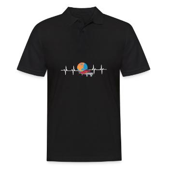 Public Transportation Stand Clear Of - Men's Polo Shirt - black - Front - Kai (181cm)