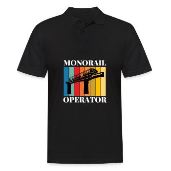 Public Transportation Stand Clear Of - Men's Polo Shirt - black - Front - Kai (181cm)