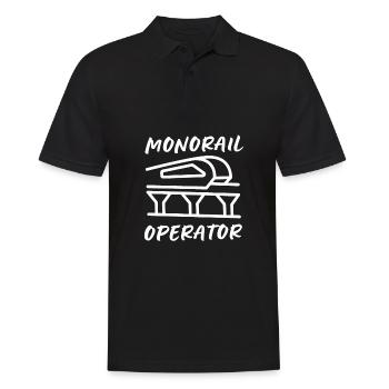 Public Transportation Stand Clear Of - Men's Polo Shirt - black - Front - Kai (181cm)