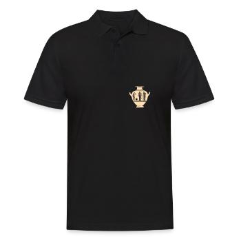 Mythologie grecque Dieux Grèce antique - Polo Homme - noir - Devant - Kai (181cm)