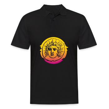 Mythologie grecque Dieux Grèce antique - Polo Homme - noir - Devant - Kai (181cm)