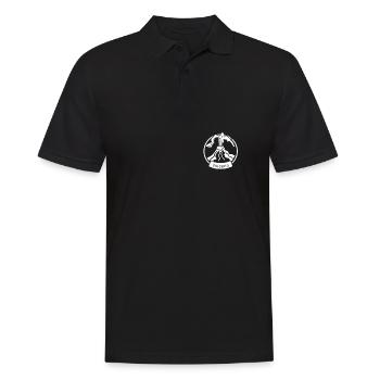 Volcanologues Géologue Magma Volcano - Polo Homme - noir - Devant - Kai (181cm)