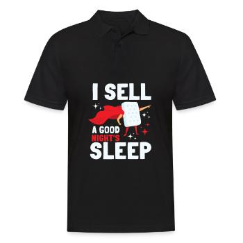Meilleur vendeur de matelas de lit Docteur - Polo Homme - noir - Devant - Kai (181cm)