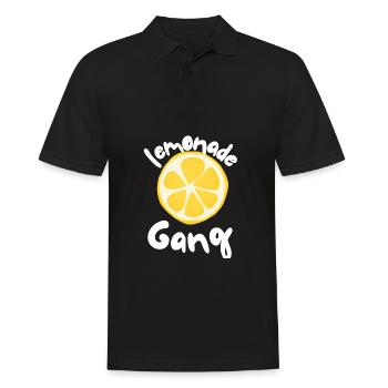 Sell Lemonade Stand Boss Juice Business Lemon - Männer Poloshirt - Schwarz - Vorne - Kai (181cm)