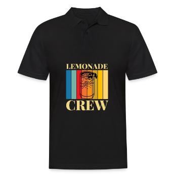 Sell Lemonade Stand Boss Juice Business Lemon - Männer Poloshirt - Schwarz - Vorne - Kai (181cm)