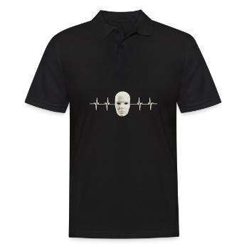 Tenor Singer Choir Vocalist Theatre Student, Opera - Männer Poloshirt - Schwarz - Vorne - Kai (181cm)